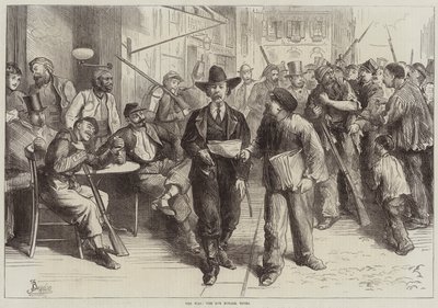 The War, the Rue Royale, Tours by Frederick Barnard